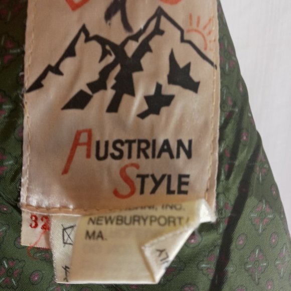 Vintage BOOS Ausrria Style Wool Blazer Jacket - Picture 4 of 12